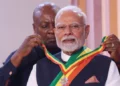 पीएम मोदी को घाना का राष्ट्रीय सम्मान ‘ऑफिसर ऑफ द ऑर्डर ऑफ द स्टार’ मिला