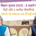 बिहार चुनाव 2025 : 4 शहरों में मेट्रो और 1 करोड़ नौकरियां, NDA के संकल्प पत्र में बड़े वादे