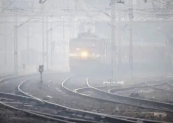 दिल्ली में ठंड और कोहरे का प्रकोप बढ़ा, ट्रेनें लेट , AQI खतरनाक स्तर पर