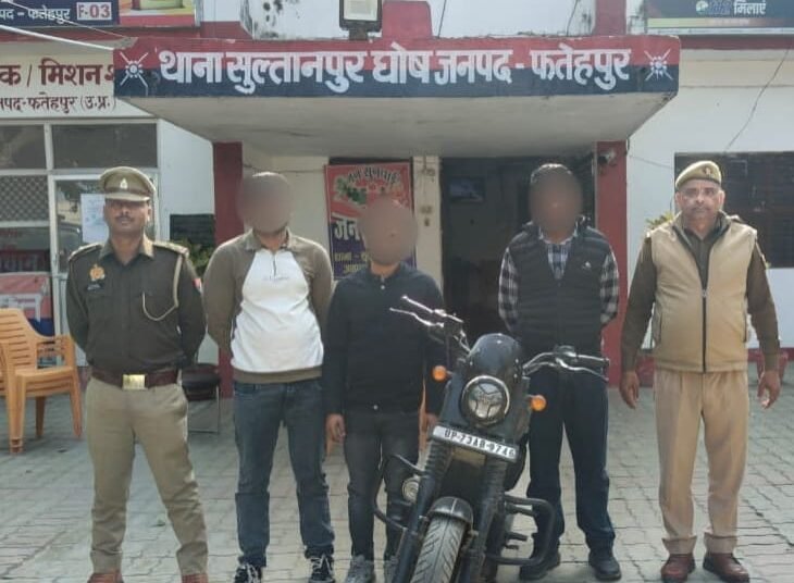 खतरनाक स्टंट करने के मामले में तीन आरोपित गिरफ्तार