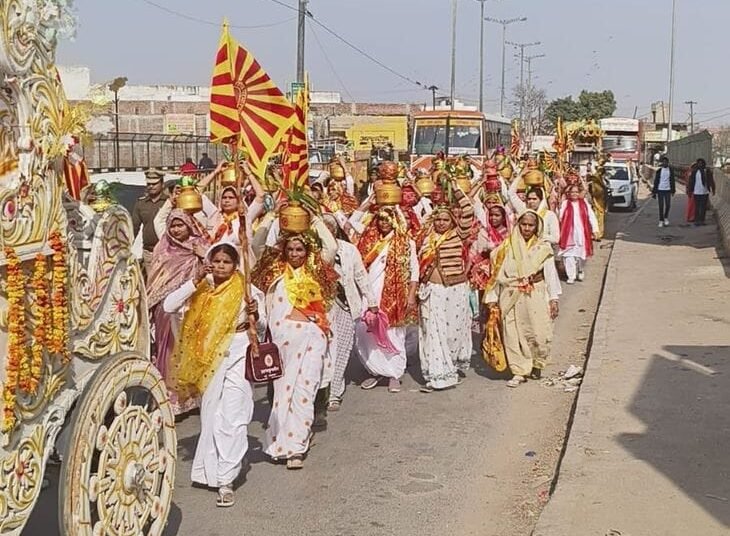 महाशिवरात्रि पर धानक समाज की भव्य शोभायात्रा, शिवभक्ति से गुंजायमान रहा क्षेत्र