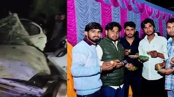 राजस्थान के दौसा में कार-ट्रेलर की टक्कर में 5 लोगों की मौत, एक युवक घायल