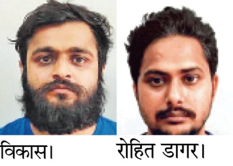 नंदू गैंग के दो शार्पशूटर महाराष्ट्र से गिरफ्तार